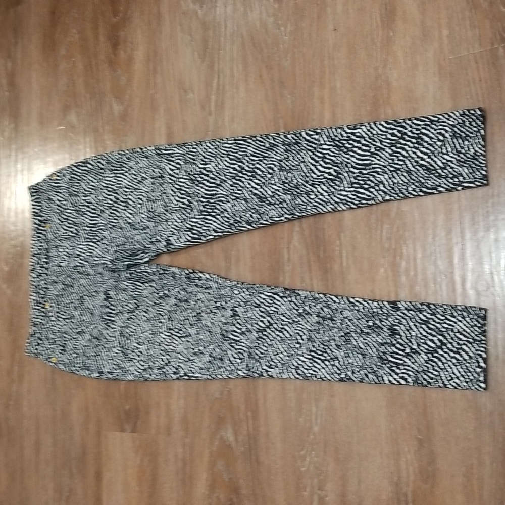 (S) MICHAEL Michael Kors Patterned Jeggings Business Casual Contemporary Fancy